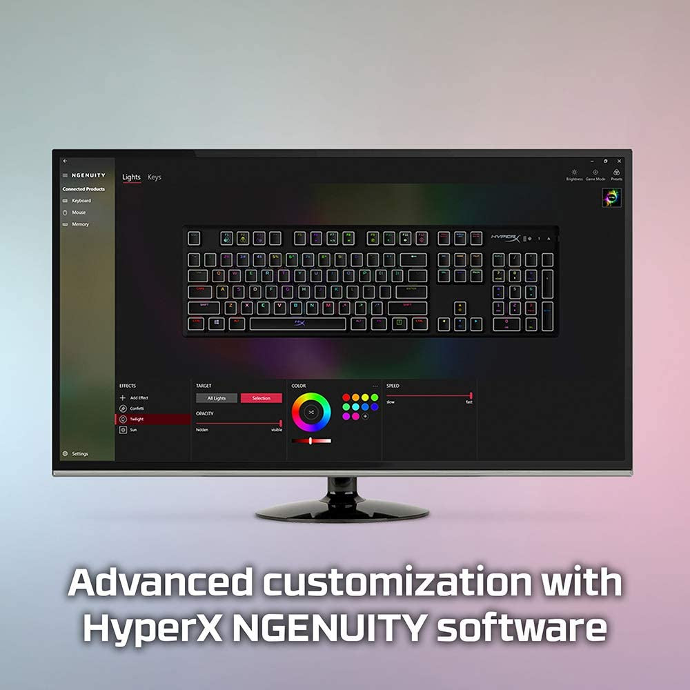 Alloy Origins Mechanical Gaming Keyboard Software Controlled Light