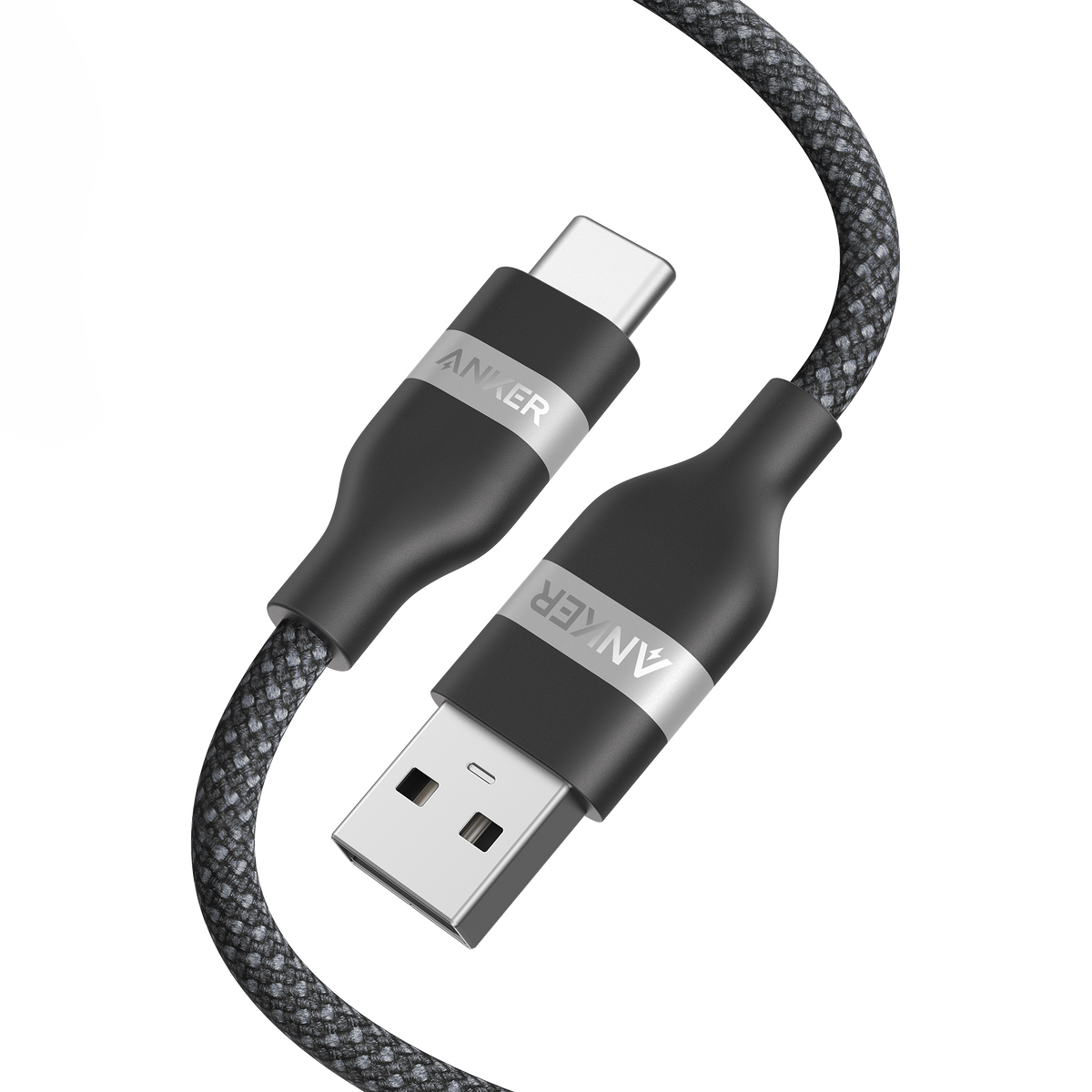 Anker USB-A to USB-C Cable (3 ft / 6 ft, Upcycled-Braided)