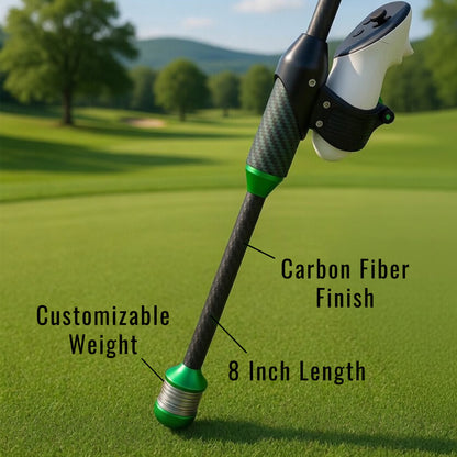 DriVR Elite Mini -  Adjustable VR Weighted Golf Club Handle Accessory - Compatible with Quest 2, 3/3s, and Pro