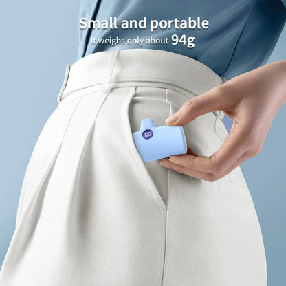5000mAh Mini Power Bank with LED Display – Fast Charge