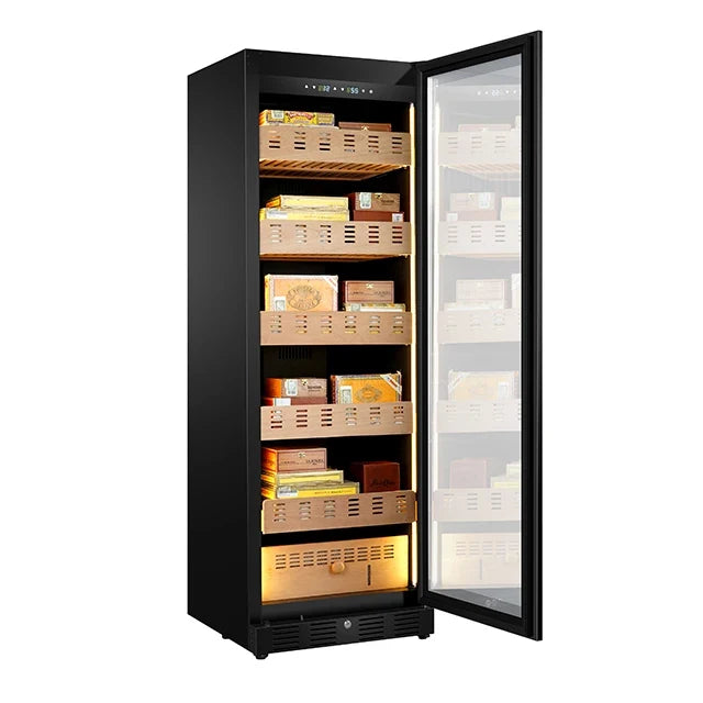 Electric Wine Cooler 350L Humidification And Dehumidification Cigar Humidor Cooler