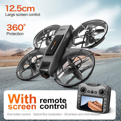RC Drone with Camera – Stable Hover, Brushless, Wind Resistant