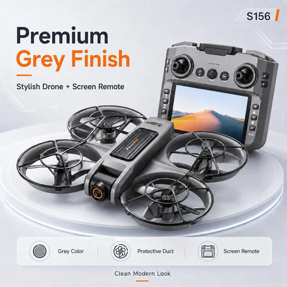 RC Drone with Camera – Stable Hover, Brushless, Wind Resistant